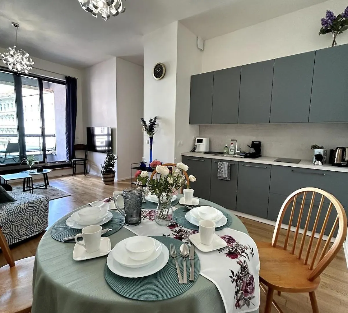 Daire Viktoria Suite With Garage & Balcony Prag